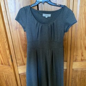 Gray cotton dress